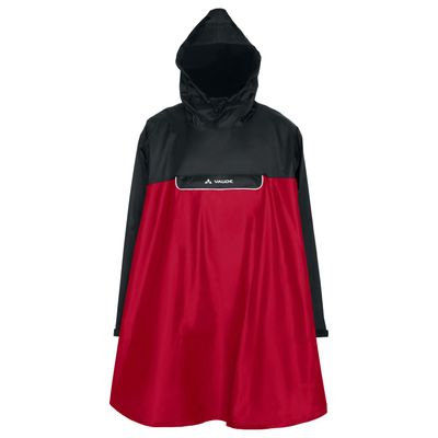 Valero Poncho, indian red, L  Vaude