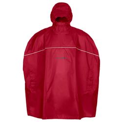 Vaude Kids Grody Poncho, indian red, L 