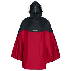 Vaude Covero Poncho II, indian red, L 