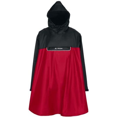 Valero Poncho, indian red, S  Vaude