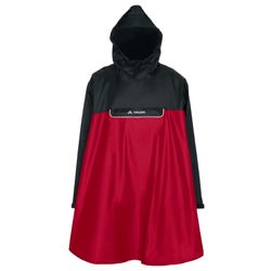 Vaude Valero Poncho, indian red, XXL 