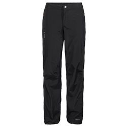 Vaude Wo Yaras Rain Zip Pants III, black, 44 