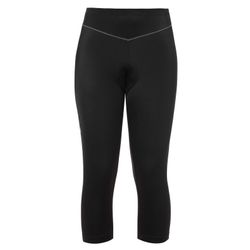 Vaude Wo Active 3/4 Pants, black uni, 38 