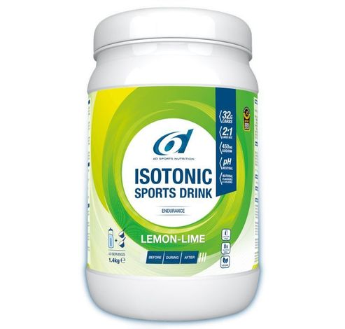 Isotonic Sports Drink - Lemon Lime 14 x 35g  6D