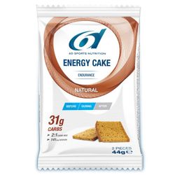 6D Energy Cake - Natural 6 x 44g 