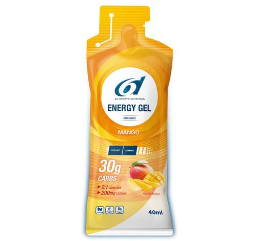 Energy Gel - Mango 6 x 40ml  6D