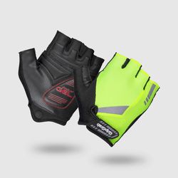 Gripgrab ProGel Hi-Vis Padded Gloves Yellow Hi-Vis S 