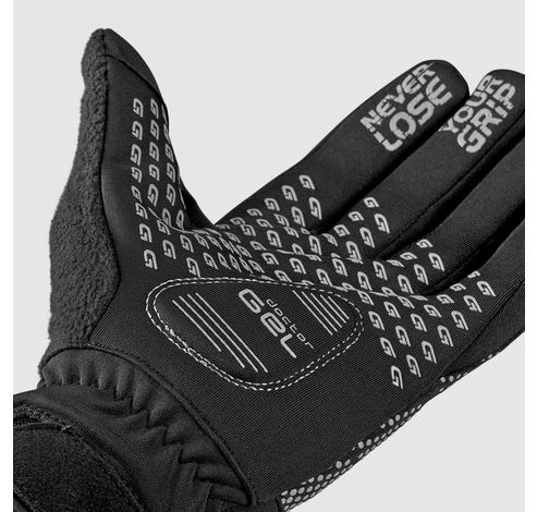 Ride Waterproof Winter Gloves Black L  Gripgrab