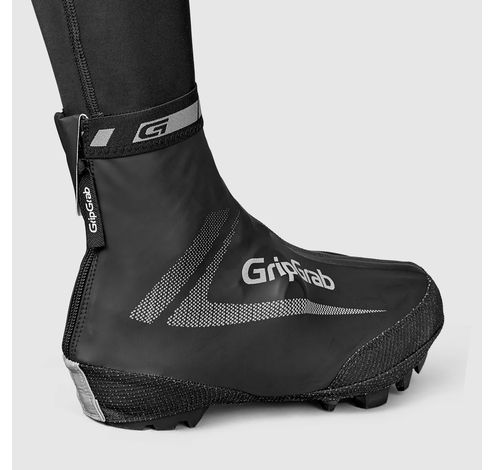 RaceAqua X Waterproof MTB/CX Shoe Covers Black M  Gripgrab