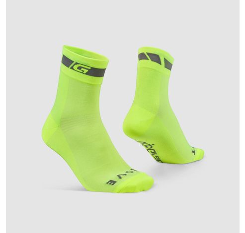 Hi-Vis Regular Cut Socks Yellow Hi-Vis L  Gripgrab