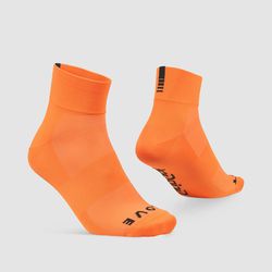 Gripgrab Lightweight SL Short Socks Orange Hi-Vis XS 