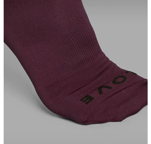 Lightweight SL Short Socks Dark Red S  Gripgrab