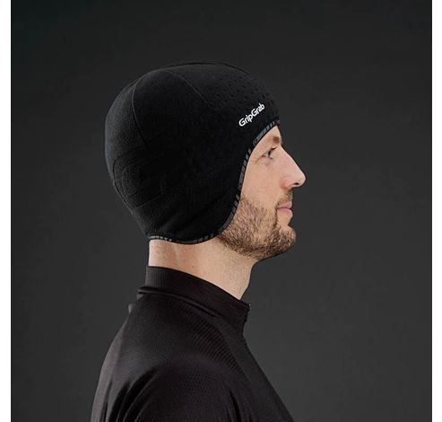 Aviator Windproof Thermal Skull Cap Black S  Gripgrab