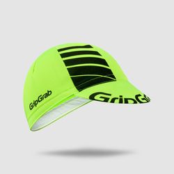 Gripgrab Lightweight Summer Cycling Cap Yellow Hi-Vis/Black S/M 