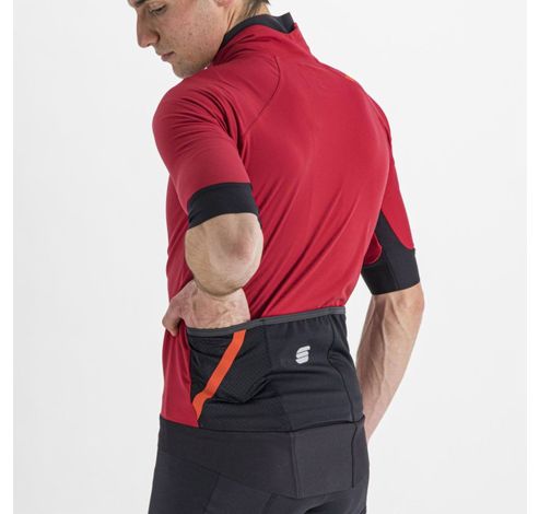 FIANDRE PRO JACKET SHORT SLEEVE RED RUMBA  XL  Sportful