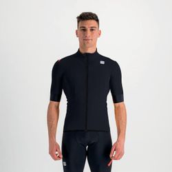 Sportful FIANDRE LIGHT NO RAIN JACKET SHORT SLEEVE BLACK   S 