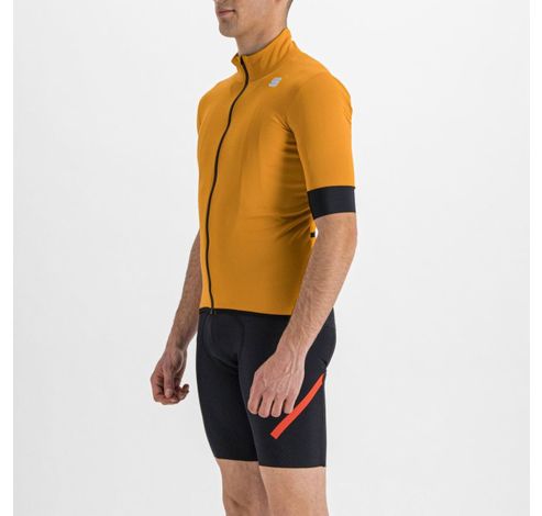 FIANDRE LIGHT NO RAIN JACKET SHORT SLEEVE DARK GOLD   S  Sportful