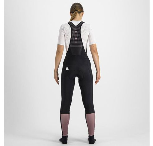 CLASSIC W BIBTIGHT BLACK POMPELMO  XS  Sportful