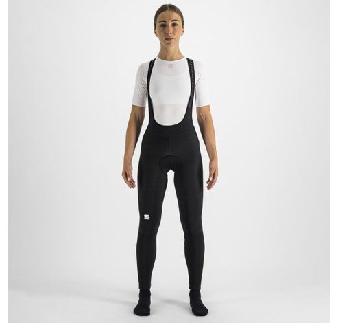 CLASSIC W BIBTIGHT BLACK POMPELMO   M  Sportful