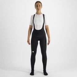 Sportful CLASSIC W BIBTIGHT BLACK POMPELMO   L 