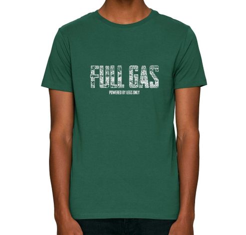 Full Gas T-shirt Heren Green L  The Vandal