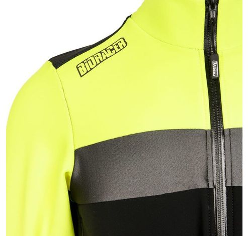 CO_BR11608 SPITFIRE TEMPEST PROTECT WINTER JACKET FLUO  L FLUO YELLOW  Bioracer