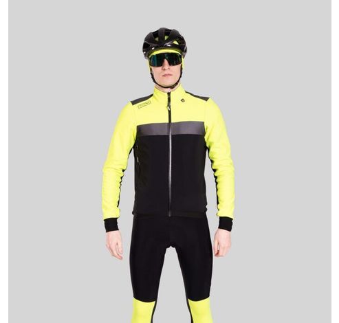 CO_BR11608 SPITFIRE TEMPEST PROTECT WINTER JACKET FLUO  L FLUO YELLOW  Bioracer