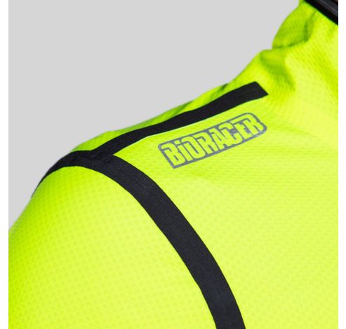 CO_BR29064 SPEEDWEAR CONCEPT KAAIMAN JACKET TAPED M FLUO YELLOW  Bioracer