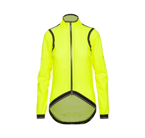 CO_BR29065D SPEEDWEAR CONCEPT KAAIMAN JACKET TAPED WOMEN S FLUO YELLOW  Bioracer