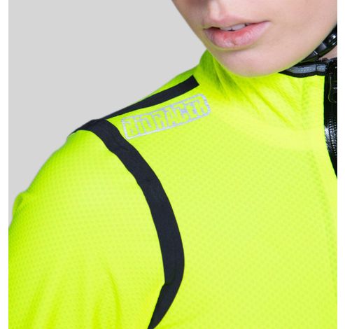 CO_BR29065D SPEEDWEAR CONCEPT KAAIMAN JACKET TAPED WOMEN S FLUO YELLOW  Bioracer