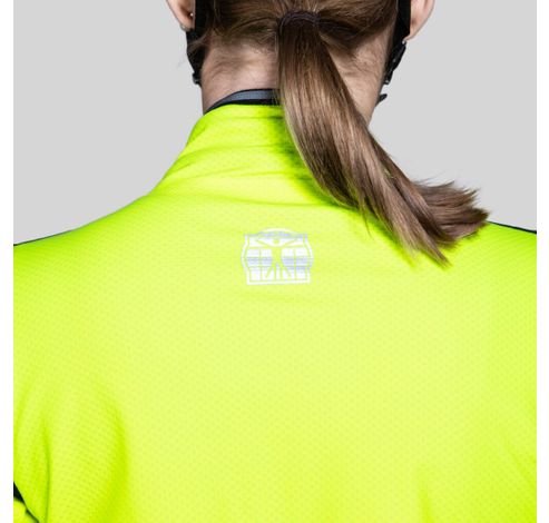 CO_BR29065D SPEEDWEAR CONCEPT KAAIMAN JACKET TAPED WOMEN S FLUO YELLOW  Bioracer