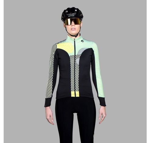 CO_BR11621D VESPER TEMPEST LIGHT JACKET SUBLI L KONTUR OLIVE YELLOW  Bioracer