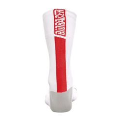 Bioracer CO_BR20115 SUMMER SOCKS L White - Red 