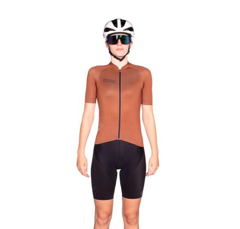 CO_BR11519D METALIX JERSEY WOMEN  L BRONZE  Bioracer