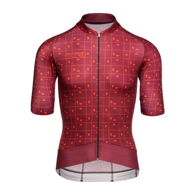 CO_BR11529 EPIC JERSEY SS XL BIT MAP BORDEAUX 