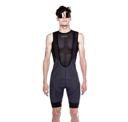 CO_BR11715 ICON BIBSHORTS S Grey  Bioracer