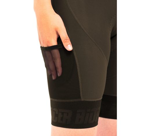 CO_BR11715 ICON BIBSHORTS S Olive  Bioracer