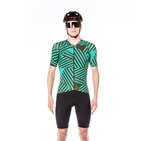 CO_BR11526 SPITFIRE JERSEY SS L DON DAZZLE MINT OLIVE  Bioracer