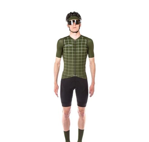 CO_BR11526 SPITFIRE JERSEY SS XXL MOON RIDE OLIVE  Bioracer