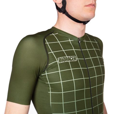 CO_BR11526 SPITFIRE JERSEY SS XXL MOON RIDE OLIVE  Bioracer