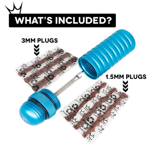 Holeshot Tubeless Puncture Plugger Kit  Peaty's