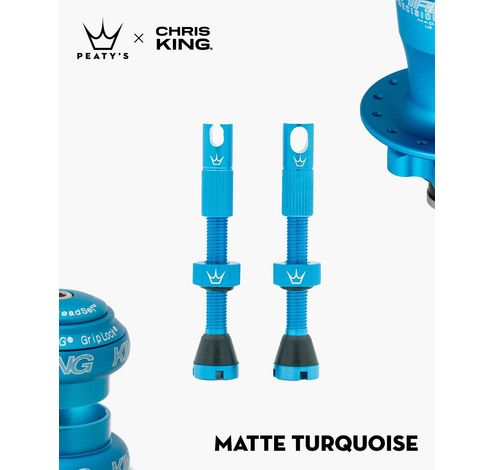 Tubeless Valves 60mm - Chris King (MK2)  Peaty's