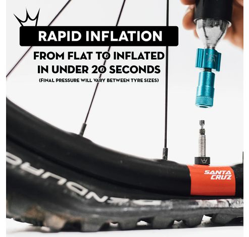 Holeshot CO2 Tyre Inflator - Road & Gravel (16g)  Peaty's