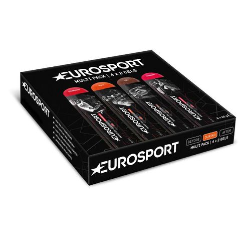 Energy Gel Multipack 2 x 4 gels  Eurosport Nutrition