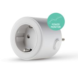 Qnect Wi-Fi Slimme stekker met energiemonitor Schuko Type F/E 16A of 3680W