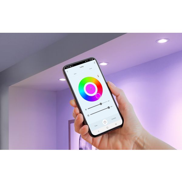 Qnect Wi-Fi Smart LED spot | GU10 | 380 lumen | RGB - 2700K | 4,5W = 40W