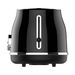 Premium Retro toaster Black 