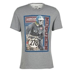 Barbour B.Intl Delaney T-Shirt L Grey Marl