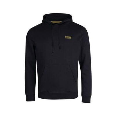 Sweat à capuche petit logo Noir  Barbour