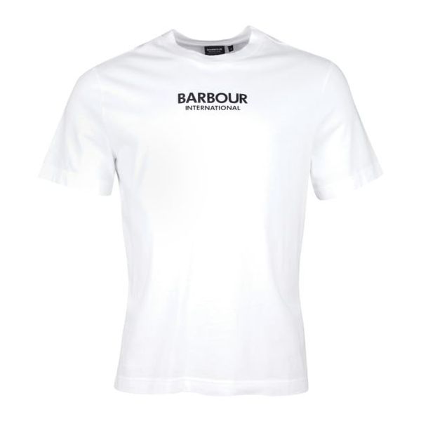 Barbour FORMULA T-Shirt WH11 WHITE S